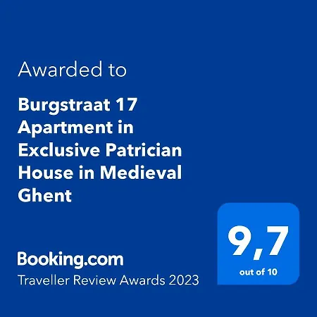Burgstraat 17 In Exclusive Patrician House In Medieval