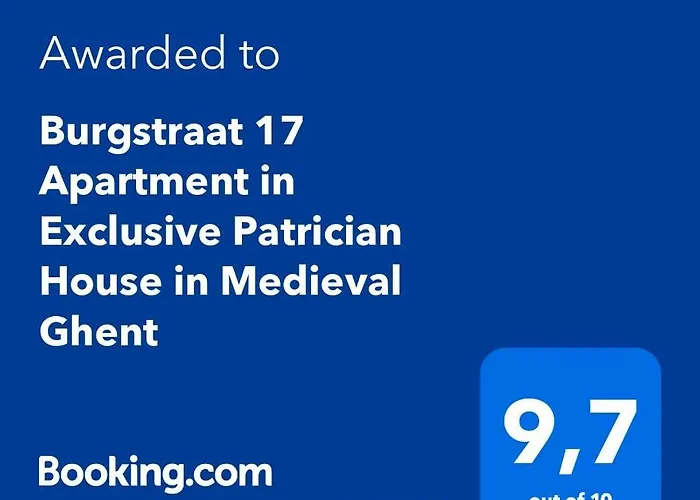 Burgstraat 17 In Exclusive Patrician House In Medieval